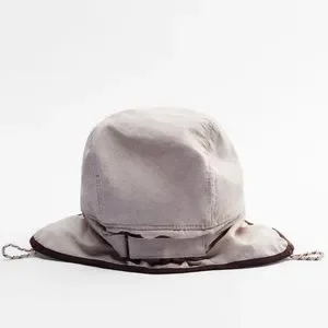 Zara | Accessories | Zara Grey Beige Ear Flap Hat Nwt | Poshmark display picture 3